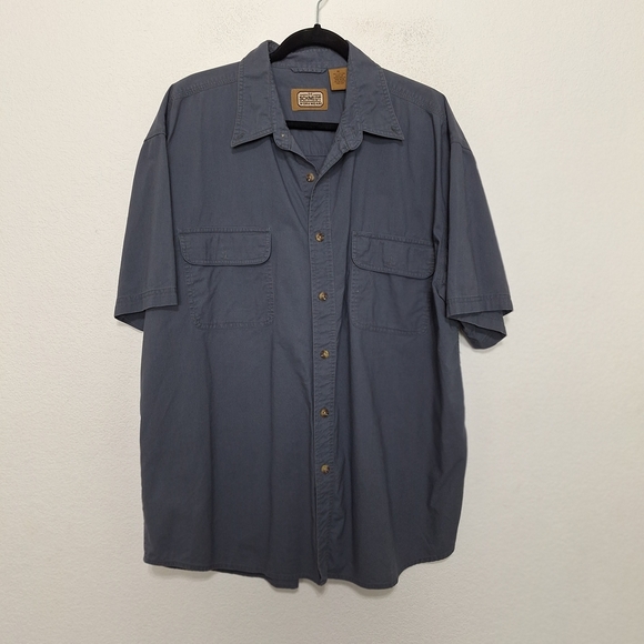 C.E. Schmidt Workwear Men's Outdoor Short Sleeve Button Down Shirt Size XL - Picture 1 of 11